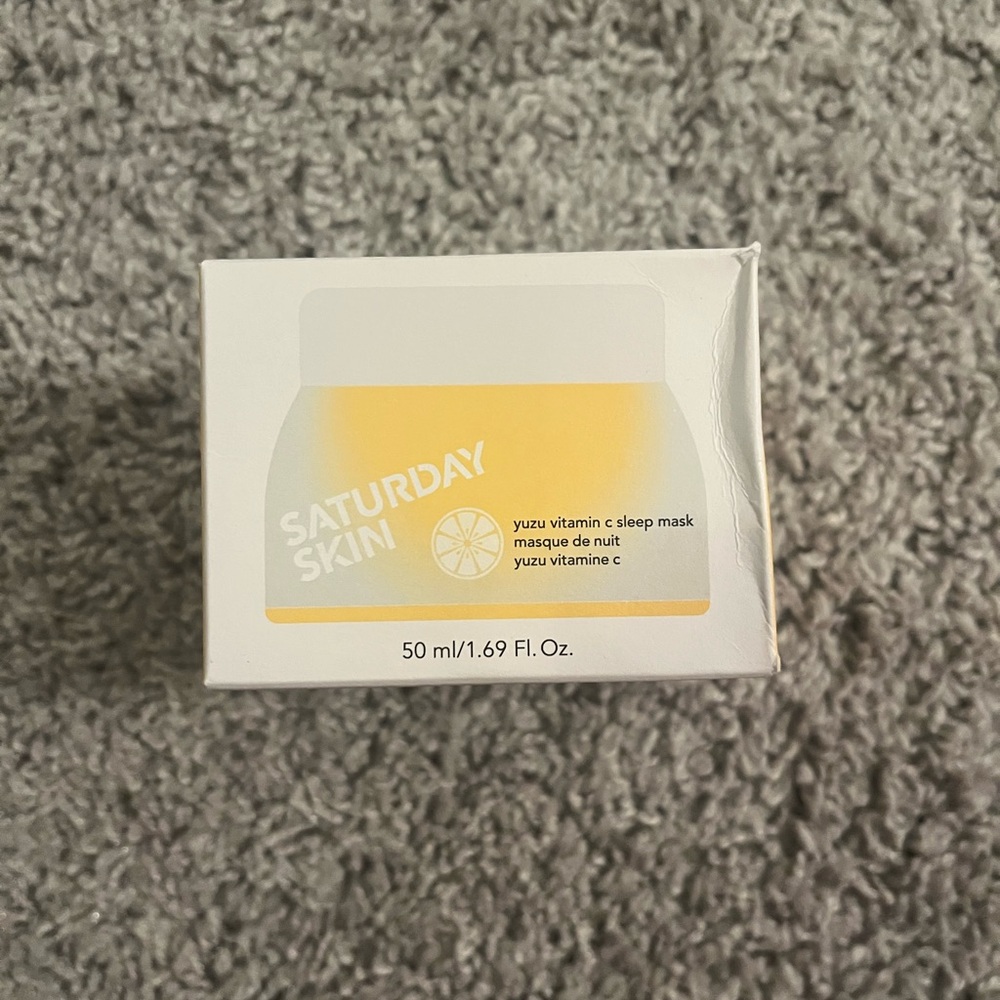 Saturday Skin Yuzu Vitamin C Sleep Mask